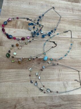 *3 for $10* Multicolor Beaded Layered Necklace Collection - Women Jewelry
